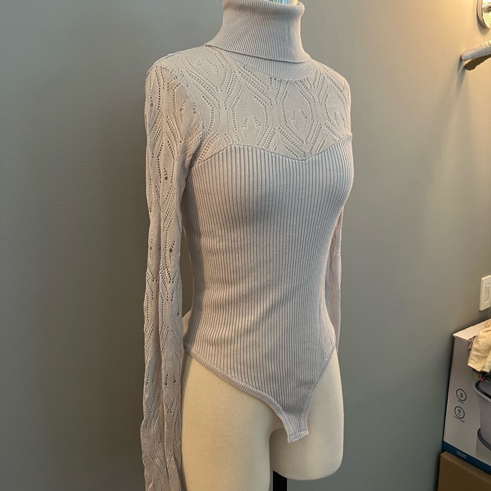 Knit Free People bodysuit